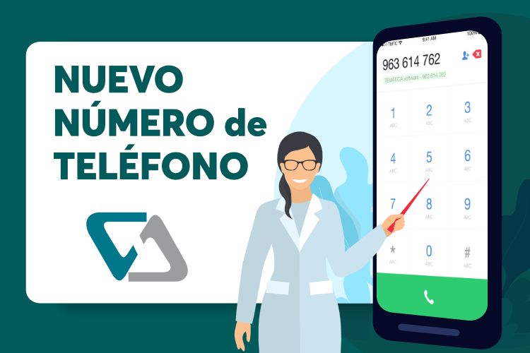 Nuevo teléfono de TEMÁTICA software