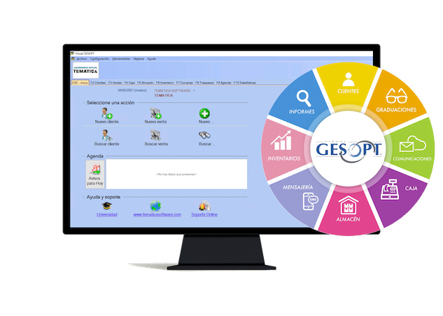 Software para ópticas Software para ópticas
